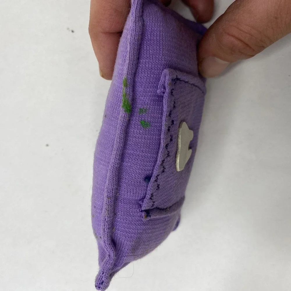 Vintage Tooth Fairy Pillow Pouch for Teeth 4.5 x 3